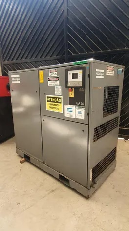 Compressor atlas copco Com secador 